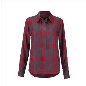 Cabi flannel button up shirt